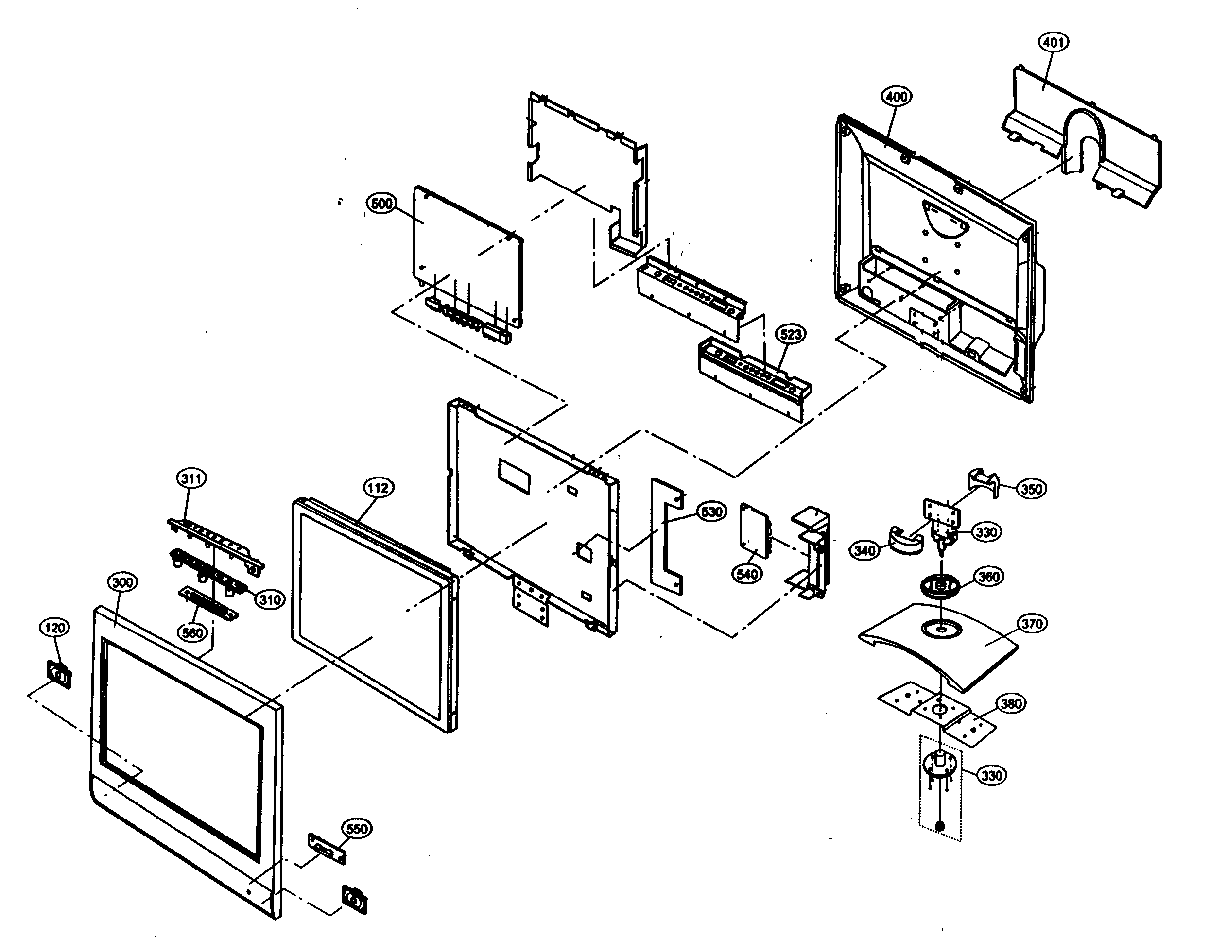 LCD And LED TV Parts